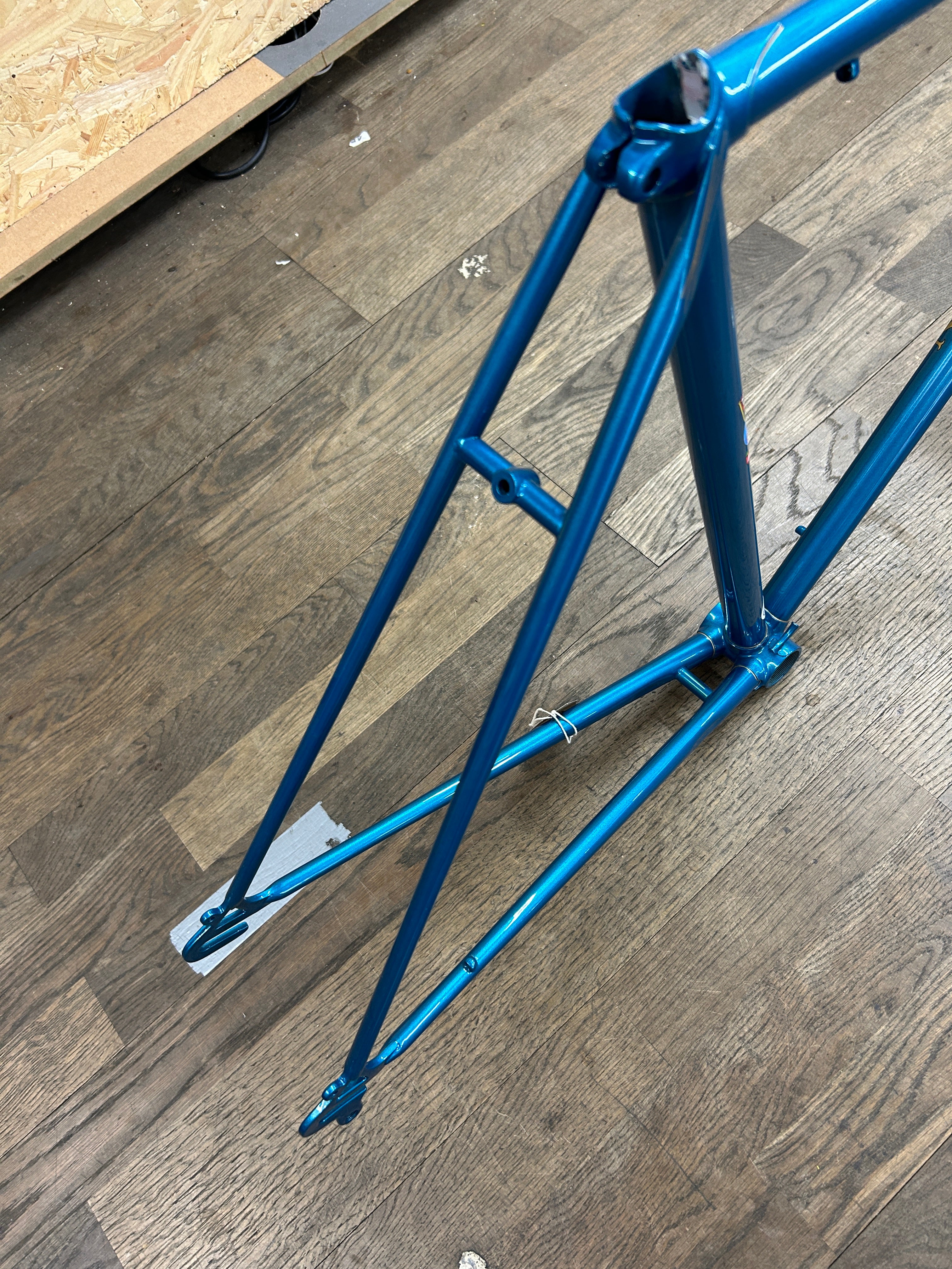 Mercian 50cm Renovated Steel Frame Blue