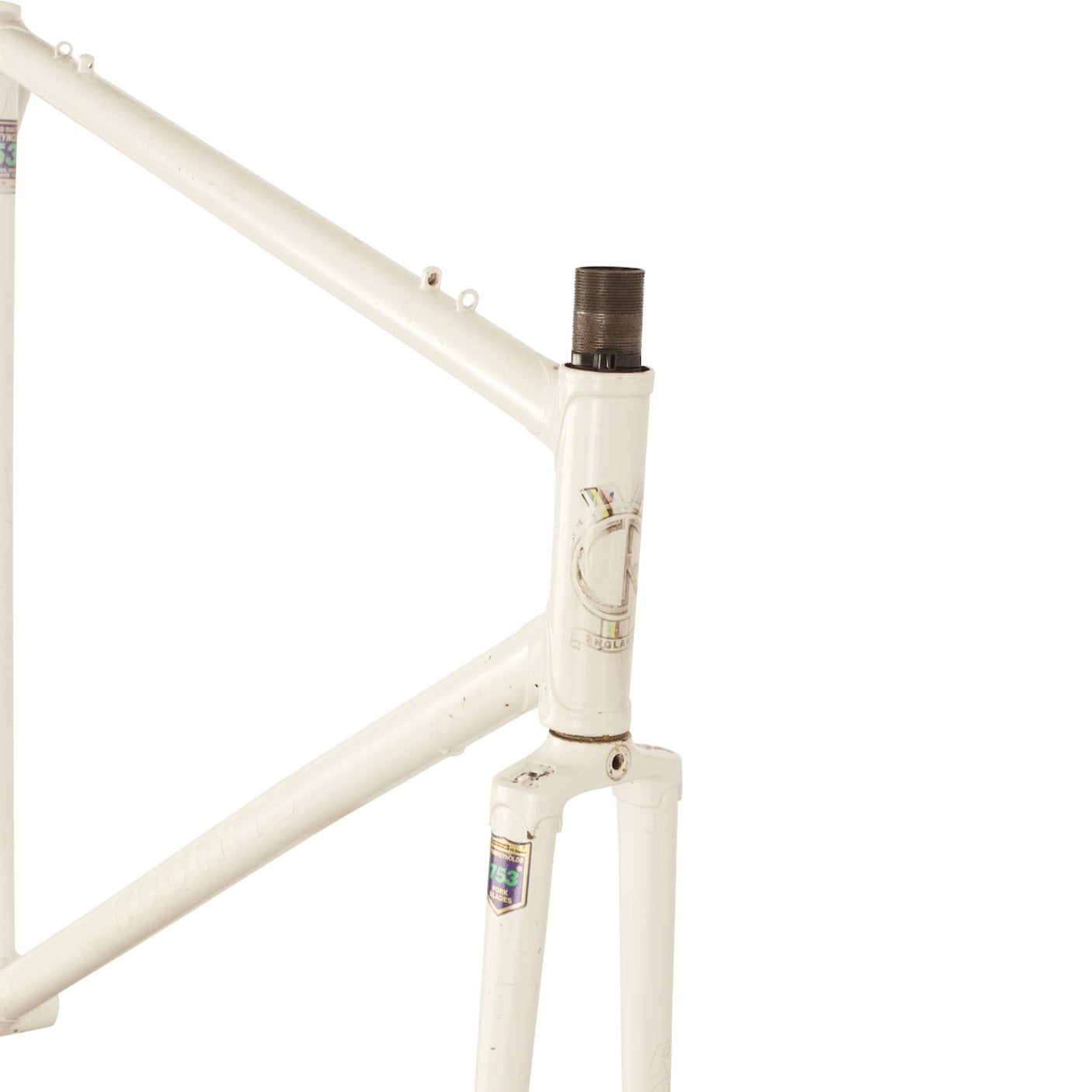 Roberts Reynolds 753T White Frameset 53cm