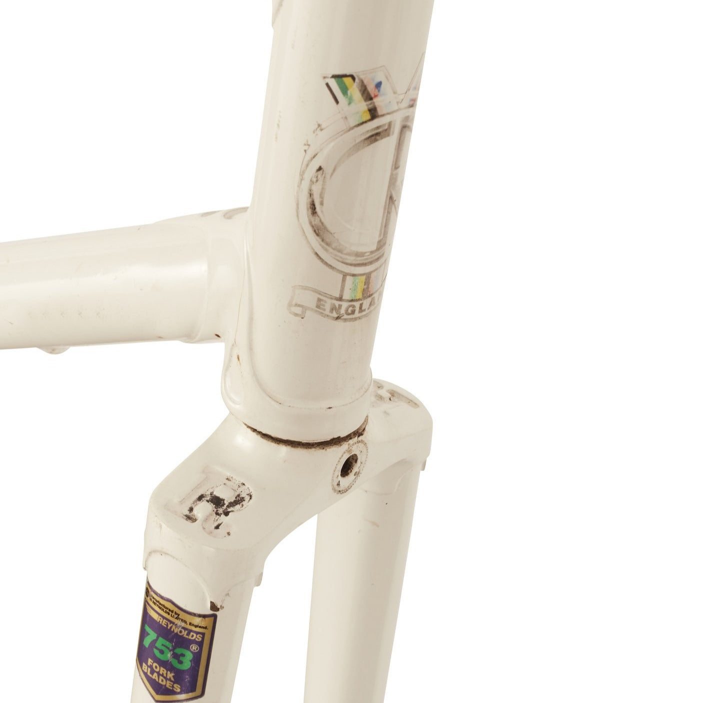 Roberts Reynolds 753T White Frameset 53cm