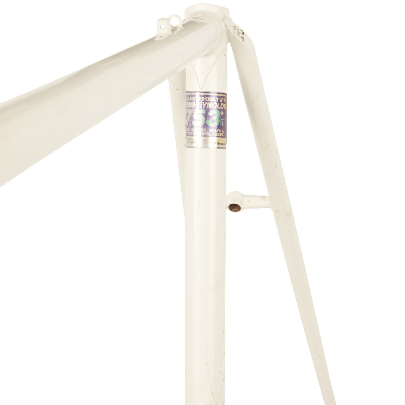 Roberts Reynolds 753T White Frameset 53cm