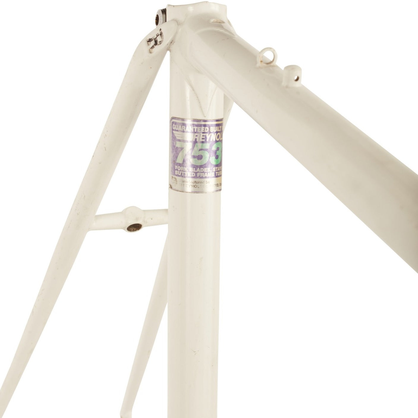 Roberts Reynolds 753T White Frameset 53cm