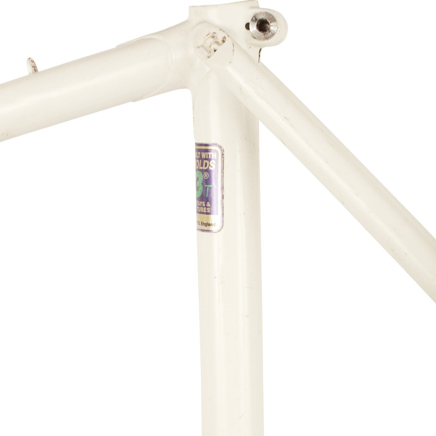 Roberts Reynolds 753T White Frameset 53cm
