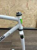 Graham Weigh 50c 531c White Blue Bicycle Frame