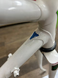 Graham Weigh 50c 531c White Blue Bicycle Frame