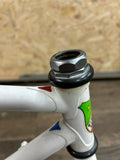 Graham Weigh 50c 531c White Blue Bicycle Frame
