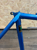 Graham Weigh 50c 531c White Blue Bicycle Frame