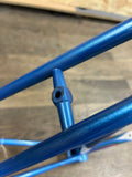 Graham Weigh 50c 531c White Blue Bicycle Frame