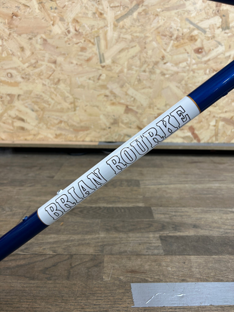 Brian Rourke 50cm Refurbished Dark Blue Steel Frame – Hackney Peddler