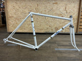 Galmozzi 51cm White & Chrome Columbus Steel Frame