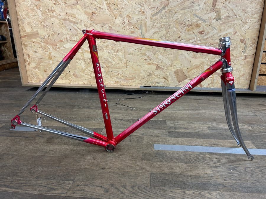 Cadre Frame Steel French BikeVélo Course Pro Ancien 1945 1955