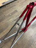 Cottingham Red Chrome 52cm Columbus Frame