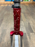 Cottingham Red Chrome 52cm Columbus Frame