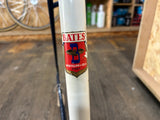 Bates 58cm Reynolds 531 Blue White Frameset