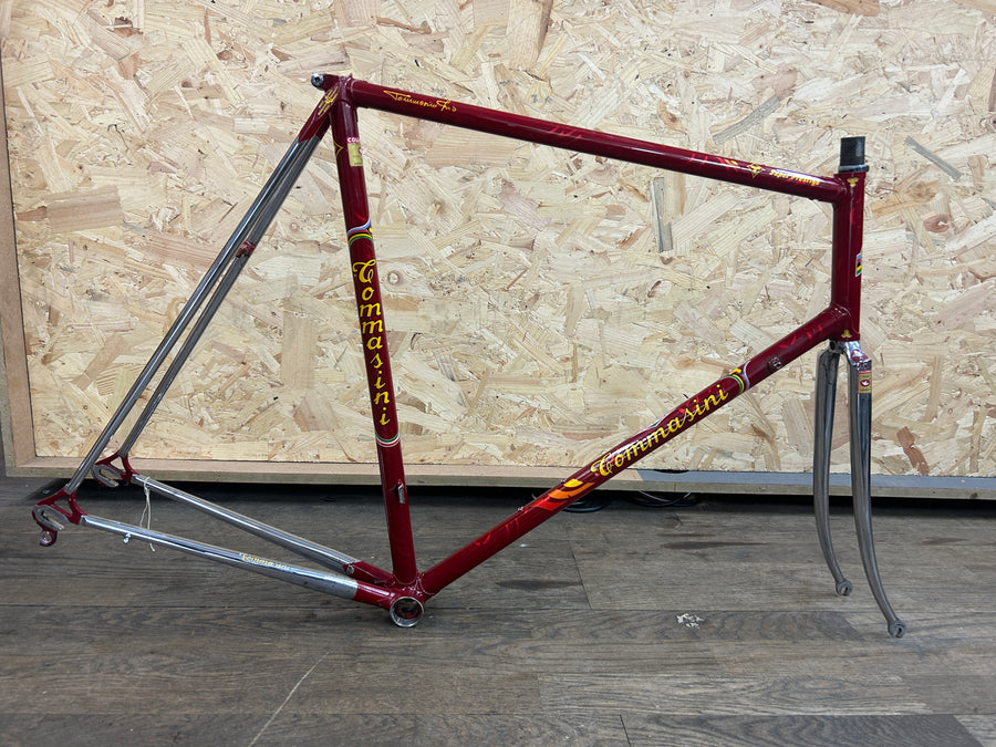 Cadre Vélo Course Acier Français – Ancien 1945-1955, 2180grs, Vélo Vintage Pro, Pièce Collection