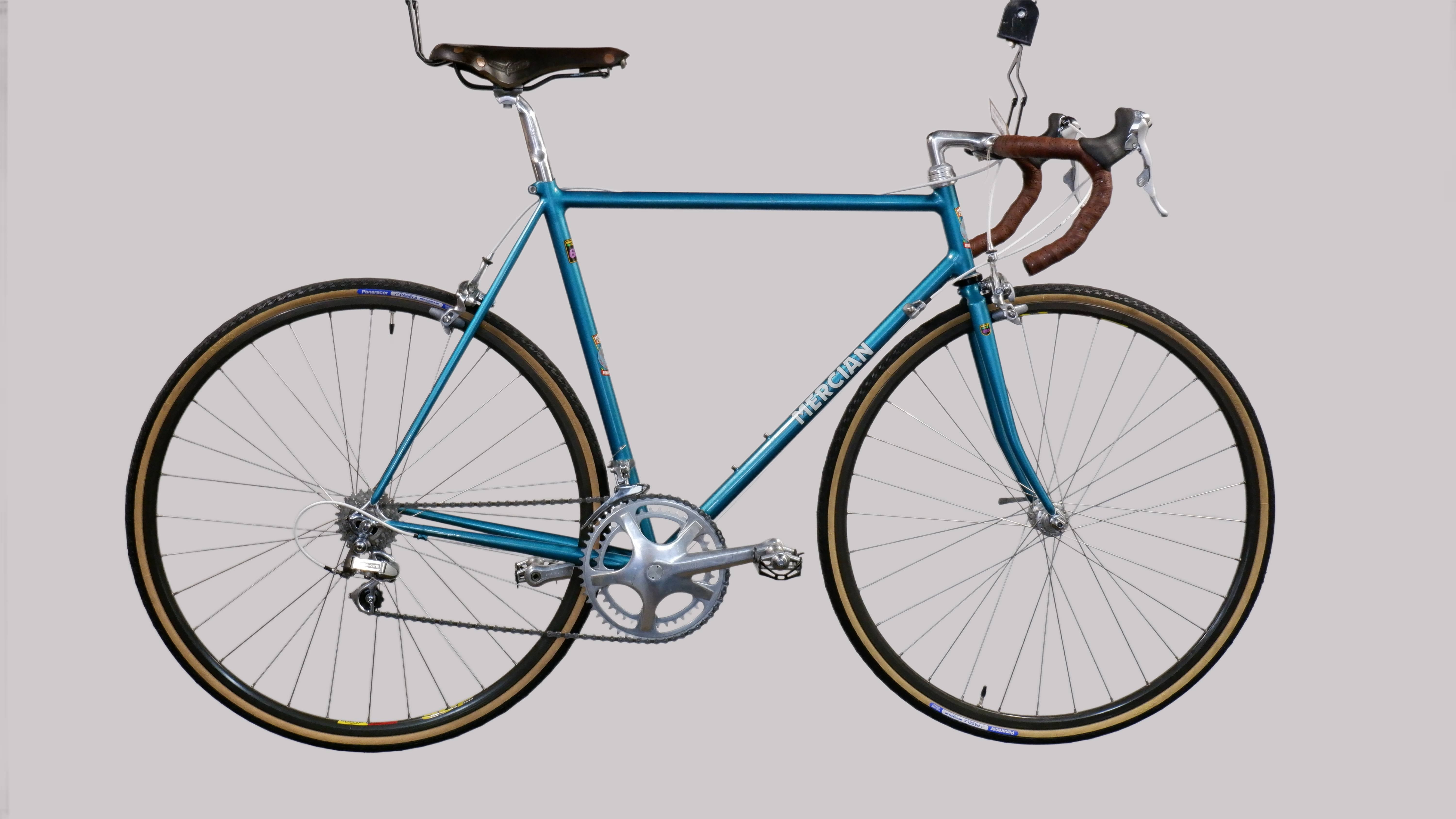mercian rennrad Mercian Pro Lugless 653 Mavic Dura Ace Custom Bicycle – Hackney Peddler