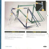 Somec purple columbus steel frame, original vintage catalogue