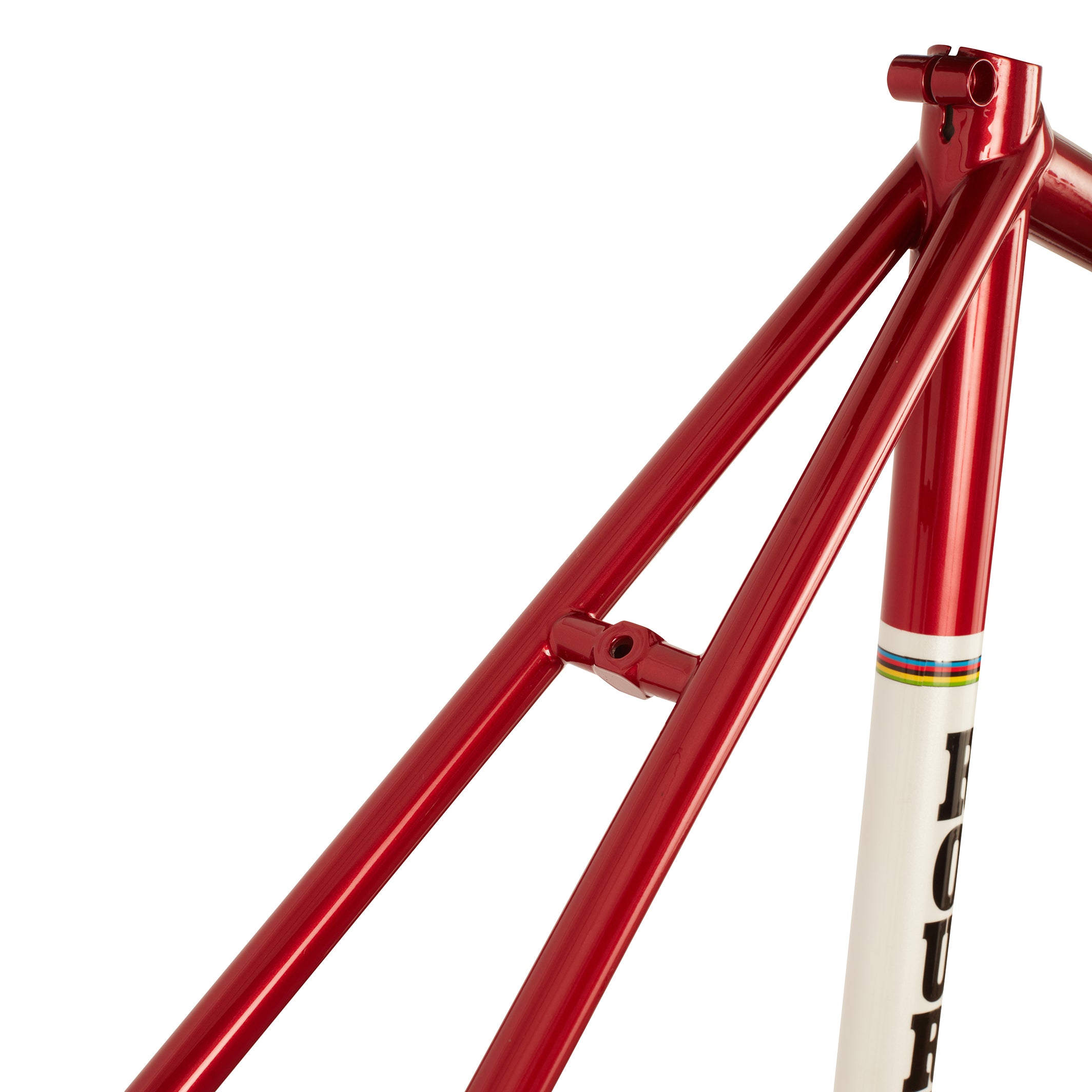 First Rack Rimless Frame For Men Brian Rourke Steel Frame 56cm | Track Frame – Hackney Peddler