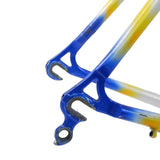 Colnago blue and white Mapei Team frame close up of the dropouts