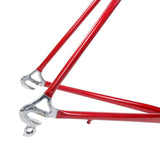 Colnago Super red and white rear drop outs