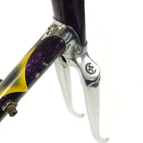 Colnago Superissimo team frame lug cut outs in the front fork
