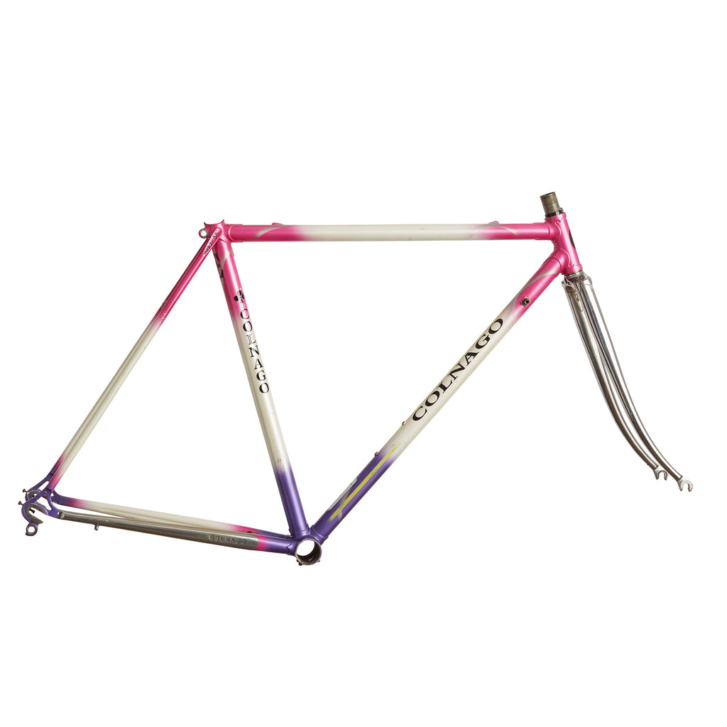 Vintage Steel Colnago Road Frame | Pantograph Chrome Forks – Hackney ...