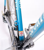 Sportivo mint black 54cm top tube "Columbus" tubing sticker close up