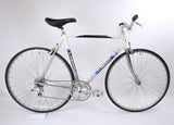 Flanders white 54cm bike drive side 
