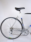 Flanders white 54cm bike's rear wheel and cassette