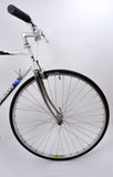 Flanders white 54cm front wheel closeup