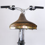 U.Scanini Vanmarcke marble 62cm bike, close up of the saddle 