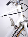 Downtube shifters closeup.