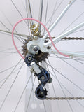 Peugeot Stepthrough Pearl 50cm rear derailleur and cassette.