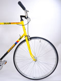 Raleigh Team Banana 62cm front half of the bike side profile.