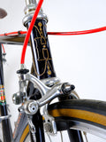 Hetchins Superbe Black 48cm pantographed headtube. 