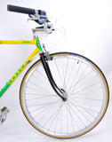 Basso Loto Green 52cm front half of bike.