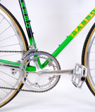 Basso Loto Green 52cm 'Shimano 600' Crank and pedals.