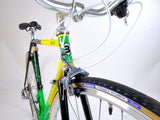 Basso Loto Green 52cm closeup of headtube.