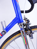 Campione Blue Neon Classic Steel Road Bike | 62cm