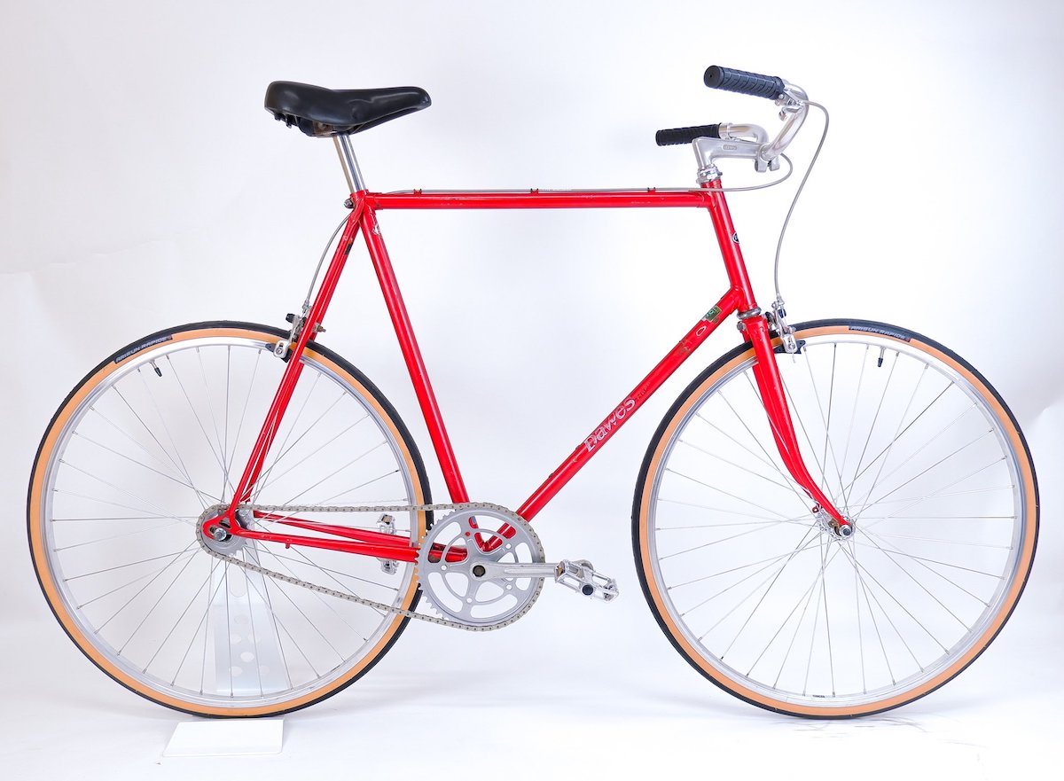 Dawes Red 63cm Dawes Single Speed Hackney Peddler