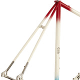 Peugeot Ultima 653 Red White Blue Fade Frame 60cm