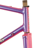 Argos Pink & Purple Fade Frameset 52cm