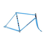 Hobbs Riband frame in blue from the drive side