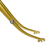 Mercian step through gold fork drop outs