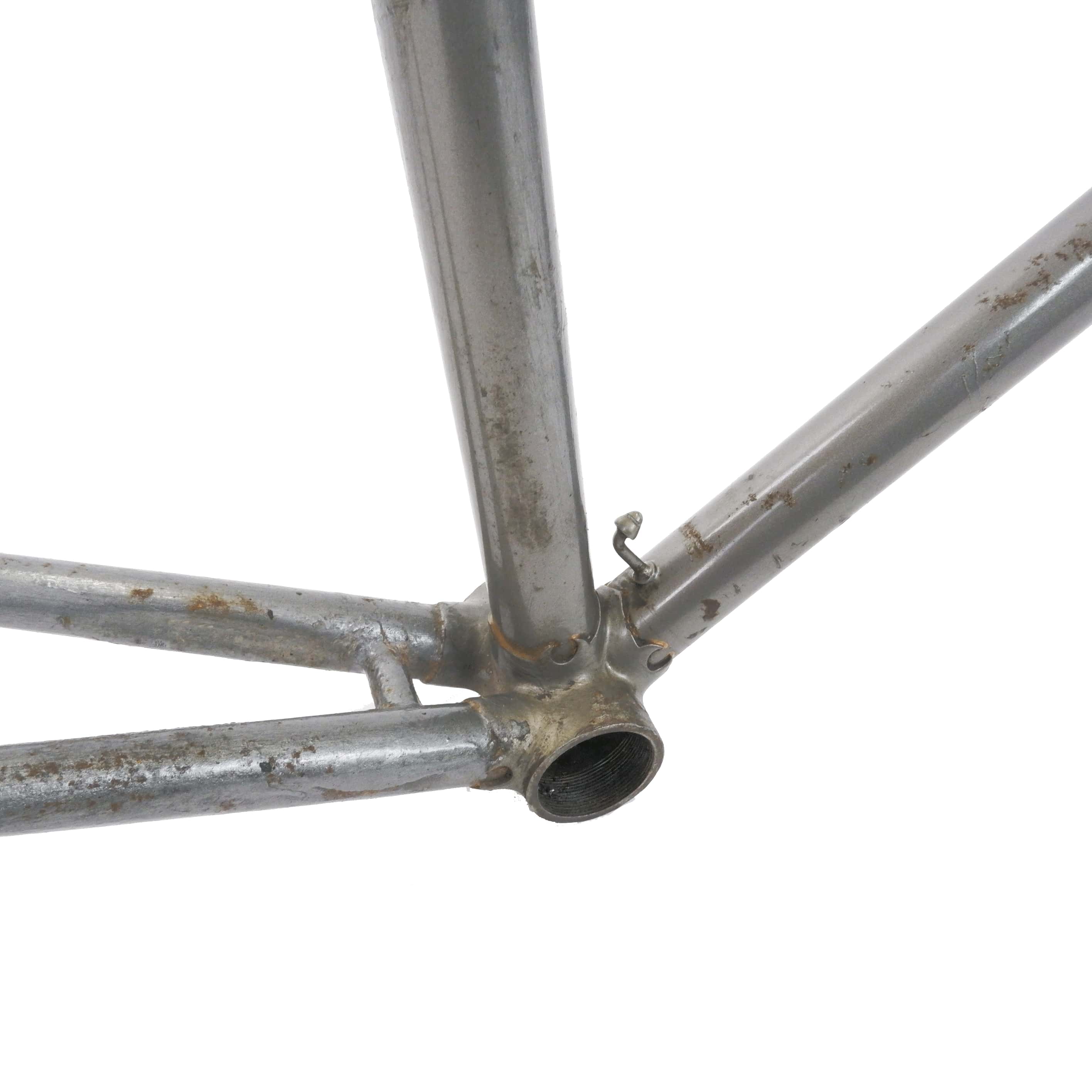 Mercian grey track frame bottom bracket shell, lugged