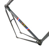 Mercian grey track frame seat tube decals