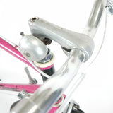 Pink Diamant bicycle's stem and handlebar